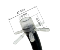 Ендоскопічна дистальна насадка з пелюстками