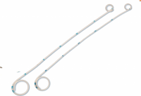 СТЕНТ УРЕТРАЛЬНИЙ "ПОДВІЙНИЙ СВИНЯЧИЙ ХВОСТИК" ІЗ ЗАКРИТИМ ДИСТАЛЬНИМ КІНЦЕМ