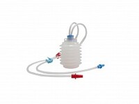 ПРИСТРІЙ ДЛЯ АКТИВНОГО ДРЕНУВАННЯ РАН (ДВОТРУБНИЙ)